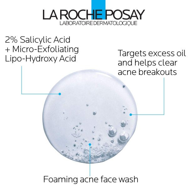 Original LA Roche Posay Effaclar Cleansing Foaming Gel 200 ml